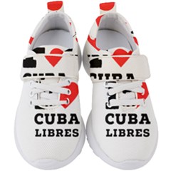 I Love Cuba Libres  Kids  Velcro Strap Shoes by ilovewhateva