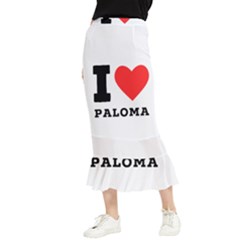 I Love Paloma Maxi Fishtail Chiffon Skirt by ilovewhateva