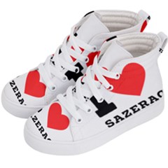 I Love Sazerac Kids  Hi-top Skate Sneakers by ilovewhateva