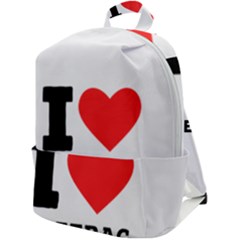 I Love Sazerac Zip Up Backpack by ilovewhateva
