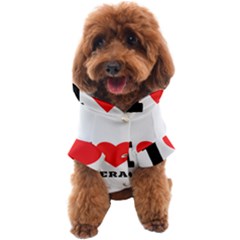 I Love Sazerac Dog Coat by ilovewhateva