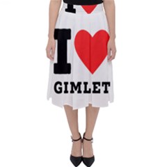 I Love Gimlet Classic Midi Skirt