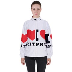 I Love Spritz Women s High Neck Windbreaker by ilovewhateva