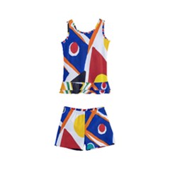 Pattern And Decoration Revisited At The East Side Galleries Kids  Boyleg Swimsuit by Salman4z