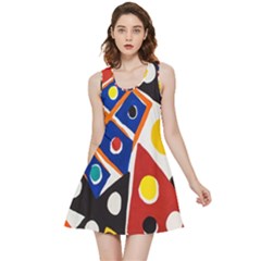 Pattern And Decoration Revisited At The East Side Galleries Inside Out Reversible Sleeveless Dress by Salman4z