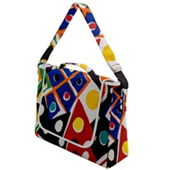 Pattern And Decoration Revisited At The East Side Galleries Box Up Messenger Bag by Salman4z