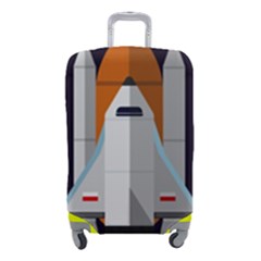 Rocket Space Universe Spaceship Luggage Cover (small) by Salman4z