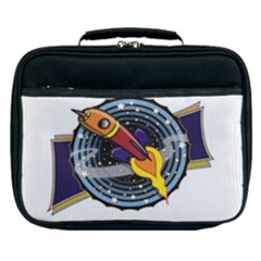 Rocket Space Clipart Illustrator Lunch Bag by Salman4z