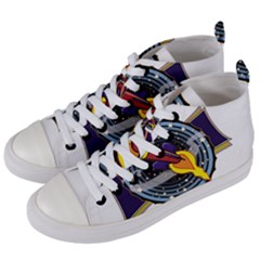 Rocket Space Clipart Illustrator Women s Mid-top Canvas Sneakers by Salman4z