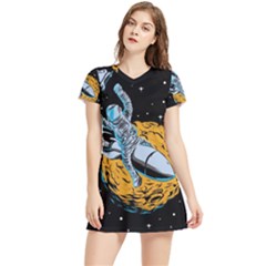 Astronaut Planet Space Science Women s Sports Skirt by Salman4z