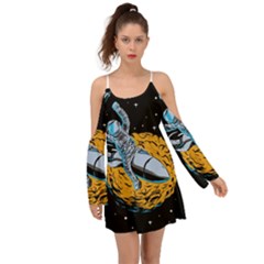 Astronaut Planet Space Science Boho Dress by Salman4z