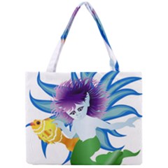 Mermaid Fantasy Undersea Merman Mini Tote Bag