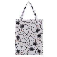 Dog Pattern Classic Tote Bag by Salman4z