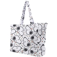 Dog Pattern Simple Shoulder Bag