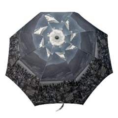 Nature s Symphony: A Portrait Of Ushuaia s Wild Beauty  Folding Umbrellas by dflcprintsclothing