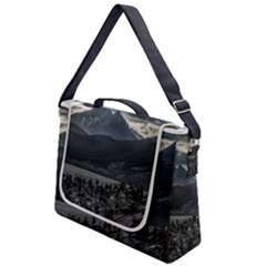 Nature s Symphony: A Portrait Of Ushuaia s Wild Beauty  Box Up Messenger Bag by dflcprintsclothing