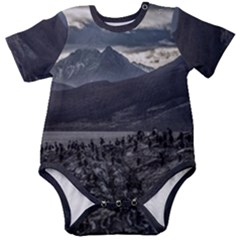 Nature s Symphony: A Portrait Of Ushuaia s Wild Beauty  Baby Short Sleeve Bodysuit by dflcprintsclothing