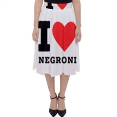 I Love Negroni Classic Midi Skirt