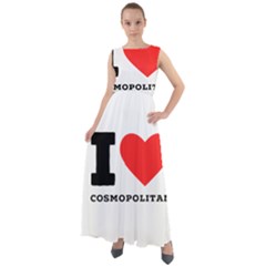 I Love Cosmopolitan  Chiffon Mesh Boho Maxi Dress by ilovewhateva