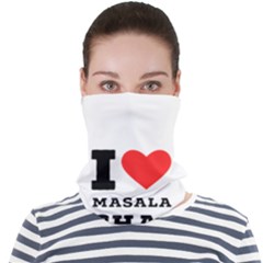 I Love Masala Chai Face Seamless Bandana (adult) by ilovewhateva