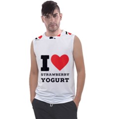 I Love Strawberry Yogurt Men s Regular Tank Top by ilovewhateva