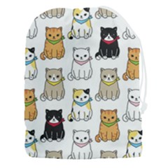 Cat Kitten Seamless Pattern Drawstring Pouch (3xl) by Salman4z