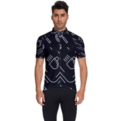 Coffee-background Men s Short Sleeve Cycling Jersey by Salman4z