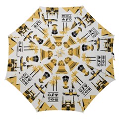 Egypt-symbols-decorative-icons-set Straight Umbrellas by Salman4z