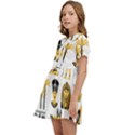 Egypt-symbols-decorative-icons-set Kids  Sweet Collar Dress View3