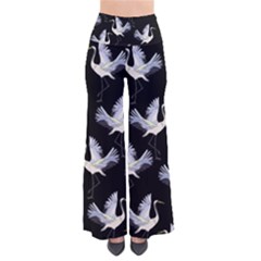 Crane Pattern So Vintage Palazzo Pants