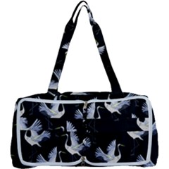 Crane Pattern Multi Function Bag