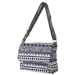 Boho-style-pattern Full Print Messenger Bag (m) by Salman4z