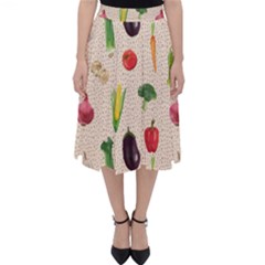 Vegetables Classic Midi Skirt by SychEva