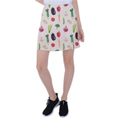 Vegetables Tennis Skirt by SychEva