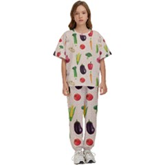 Vegetables Kids  Tee and Pants Sports Set