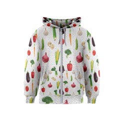 Vegetable Kids  Zipper Hoodie