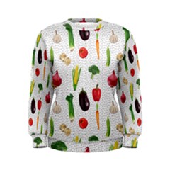 Vegetable Women s Sweatshirt by SychEva