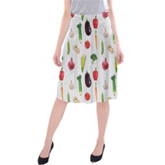 Vegetable Midi Beach Skirt