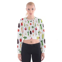 Vegetable Cropped Sweatshirt