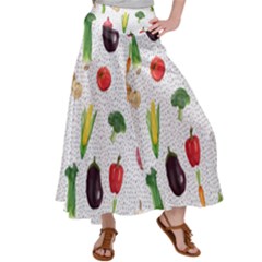 Vegetable Women s Satin Palazzo Pants