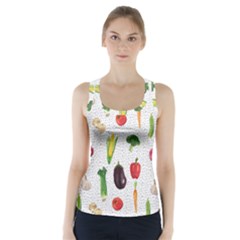 Vegetable Racer Back Sports Top