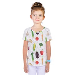 Vegetable Kids  One Piece Tee