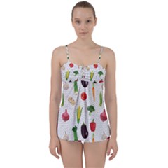 Vegetable Babydoll Tankini Set