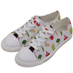 Vegetable Women s Low Top Canvas Sneakers