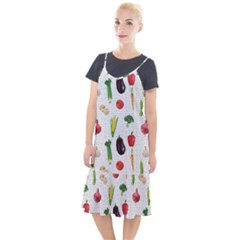 Vegetable Camis Fishtail Dress