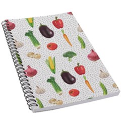 Vegetable 5.5  x 8.5  Notebook