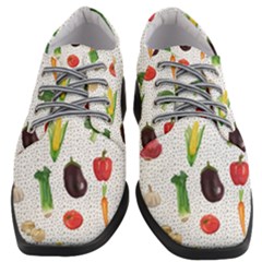 Vegetable Women Heeled Oxford Shoes