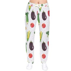 Vegetable Women Velvet Drawstring Pants