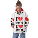 I love red velvet Kids  Oversized Hoodie View1