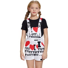 I Love Tutti Frutti Kids  Short Overalls by ilovewhateva